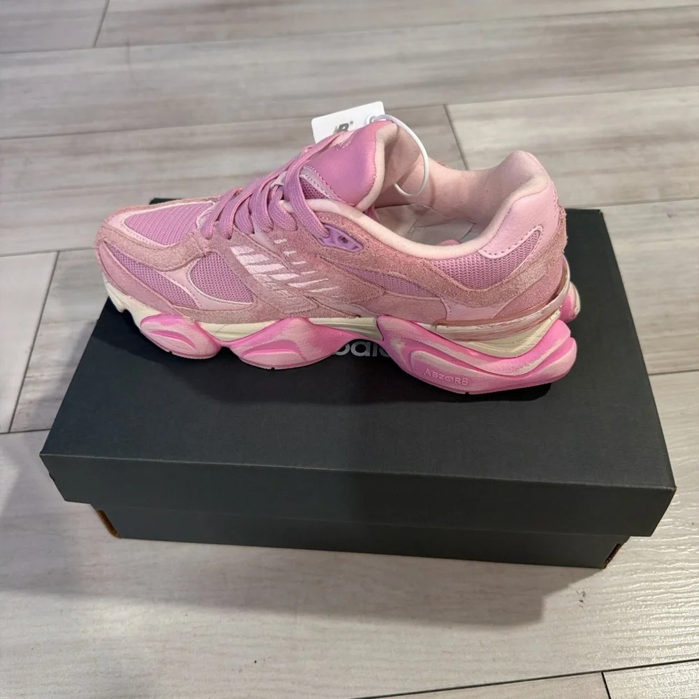 New Balance Pink Women's Athletic Sneakers - Picture 5 of 6
